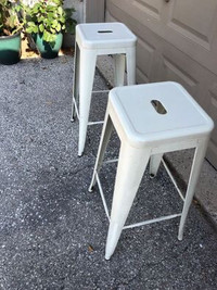 30”Bar height stools $60 each, counter height, used