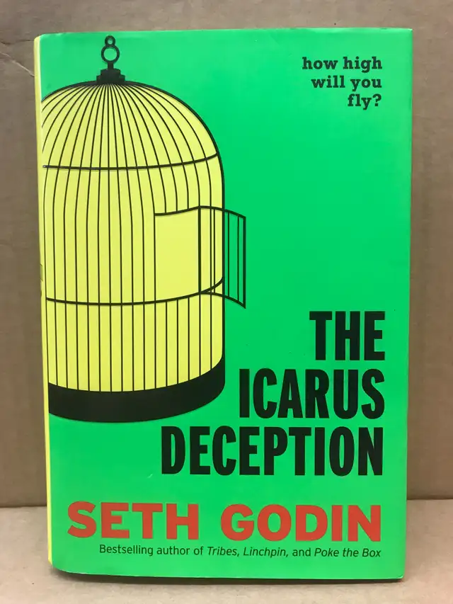 Hard Cover Book - The Icarus Deception - signed copy -Seth Godin in Non-fiction in City of Toronto - Image 2