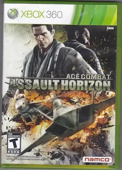 Jeu Ace Combat Assault Horizon pour XBOX 360 à vendre, très bonne condition, demande 10$, région de...