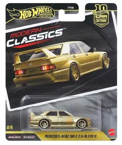 Hot Wheels chase Mercedes 190e, View more