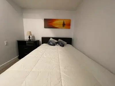 Renting a furnished queen size bedroom in Chappelle SW Area of Edmonton. Brand new home. Monthly Ren...