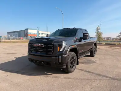 -2024 GMC 1 TON - MODEL AT4HD, CREW CAB, SHORT BOX FULL LOAD: -DIESEL -109,800 KM - 95% HIGHWAY -4 D...