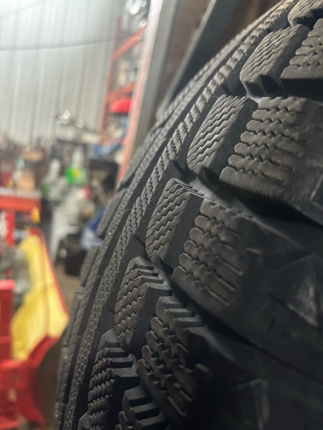4 gmc chevy snow tires.  sierra silverado 1500  6 bolt tread set in Tires & Rims in Mississauga / Peel Region