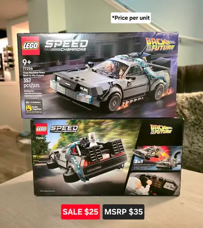 Lego Time Machine from Back to the Future [SALE], View more