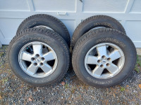 Tires and Rims: 235 70R 16