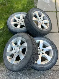 Winter tires on Rims for sale