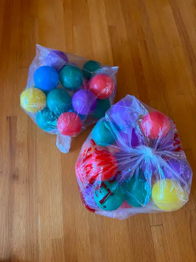 2 Bags of toy balls. Great for in pool etc, View more