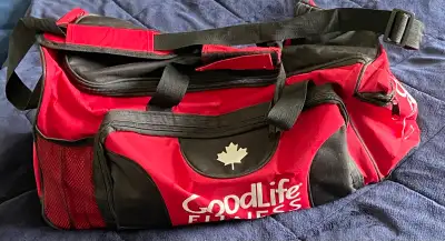 Goodlife Fitness Gym Bag - Red/Black, View more