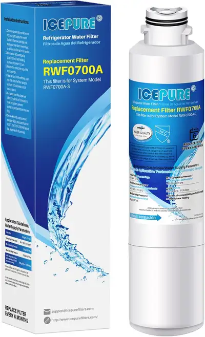 1-ICEPURE Replacement Filter Model RWF0700A-S, View more