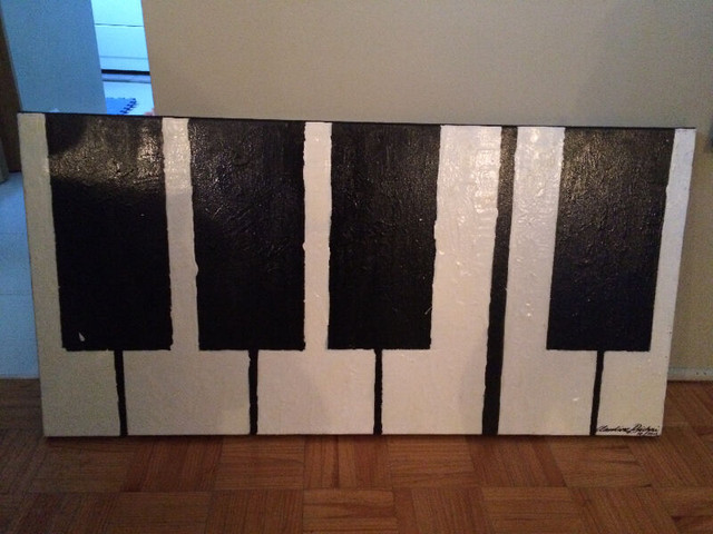 Toile piano dans Décoration intérieure et accessoires  à Ville de Montréal