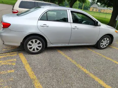 toyota corolla sold as it is, please do not msg for requesting me to pay for any report unless you a...