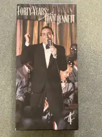 Tony Bennett 4 cd box set EUC with booklet Forty Years 