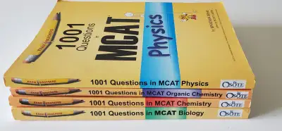 Examkrackers MCAT 1001 Questions Books (4-Book Set), View more