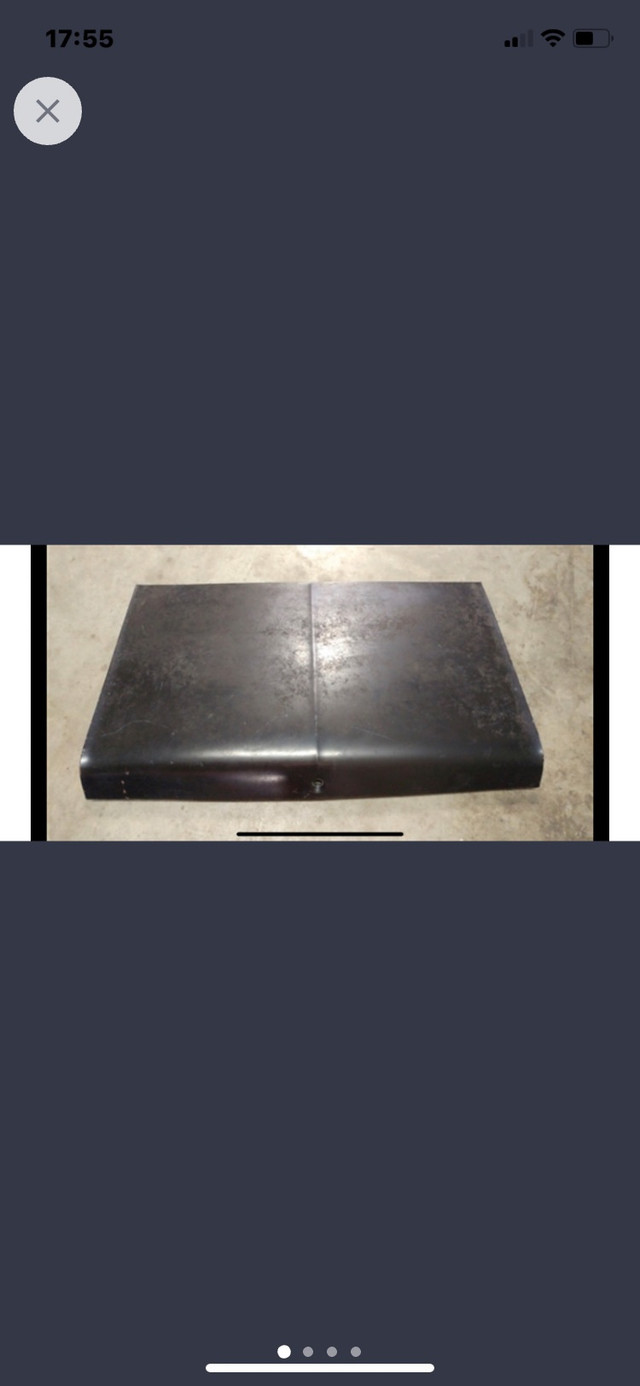 6872 chevy nova ss grille, trunk lid and hood Auto Body Parts