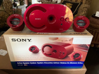 Sony SRS-D25 active speaker system