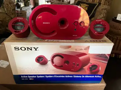 Sony SRS-D25 active speaker system, View more