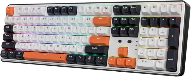 Gaming Keyboard. Redrag on K689 PRO Wireless 104 Keys + Extra 4 in Mice, Keyboards & Webcams in Mississauga / Peel Region - Image 2