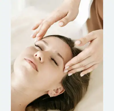 head scratching and body massage , View more