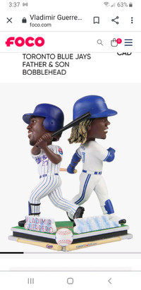 WANTED- Toronto Blue Jays Guerrero Father and Son bobblehead