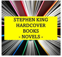 Stephen King Hardcover Books - 3 different