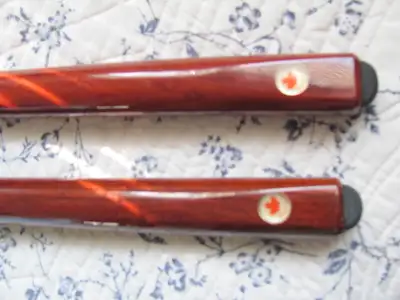 Vintage Dufferin Red Maple Pool Cues. 1 Piece, 19 oz. 58 inch, and 18 oz. 57 inch. $60. each also 19...