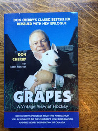 Grapes A Vintage View Of Hockey by Don Cherry