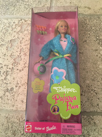 Vintage Mattel 1999 Pajama Fun Skipper Barbie Doll