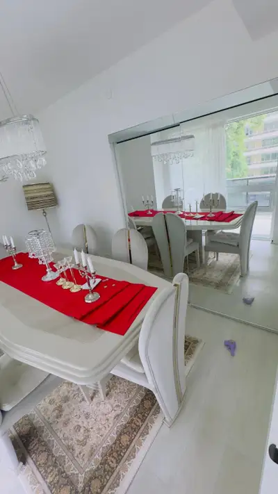 Dining table with chairs , View more