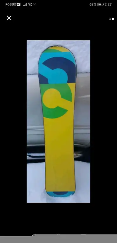 130 CM BURTON CUSTOM SNOWBOARD, View more