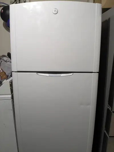 Fridge 30-inch wide GE with Top Freezer - Works Great, View more