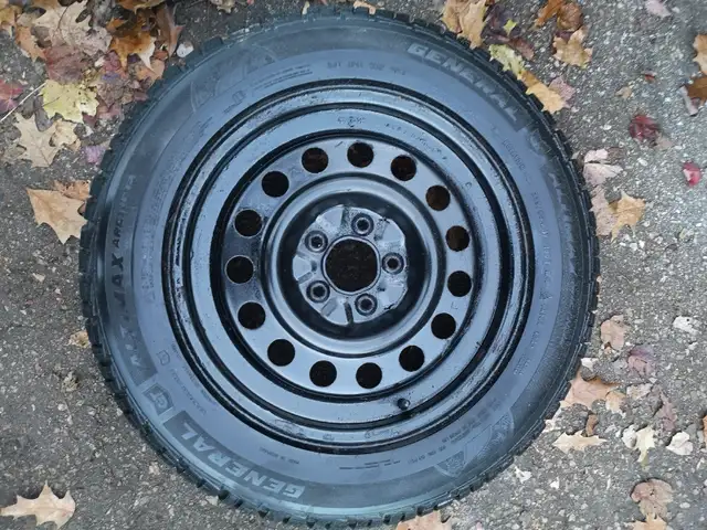 3 WINTER TIRES 225/60 R17 DIFF BRANDS ON STEEL RIMS 80 EACH in Tires & Rims in Barrie - Image 5