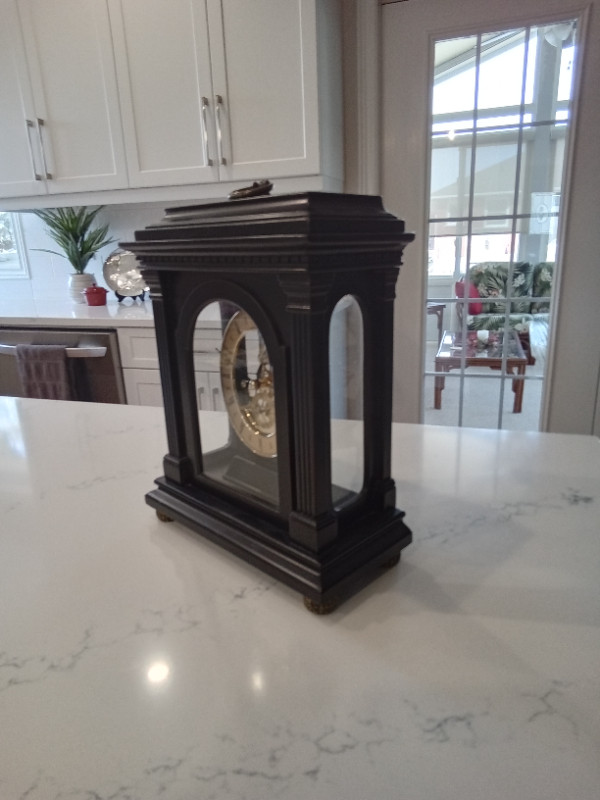 Wooden Mantle Clock in Home Décor & Accents in Peterborough - Image 3
