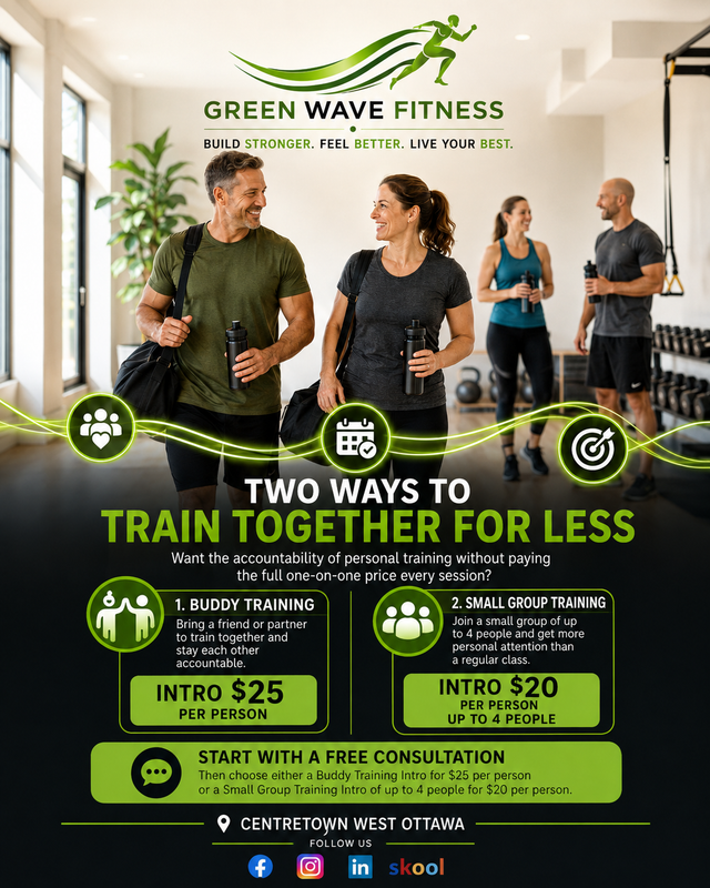 TRAIN TOGETHER. GET MORE PERSONAL COACHING. PAY LESS THAN 1-ON-1