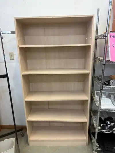 Melamine shelving unit adjustable shelves 5’11”x3’ x1’, View more