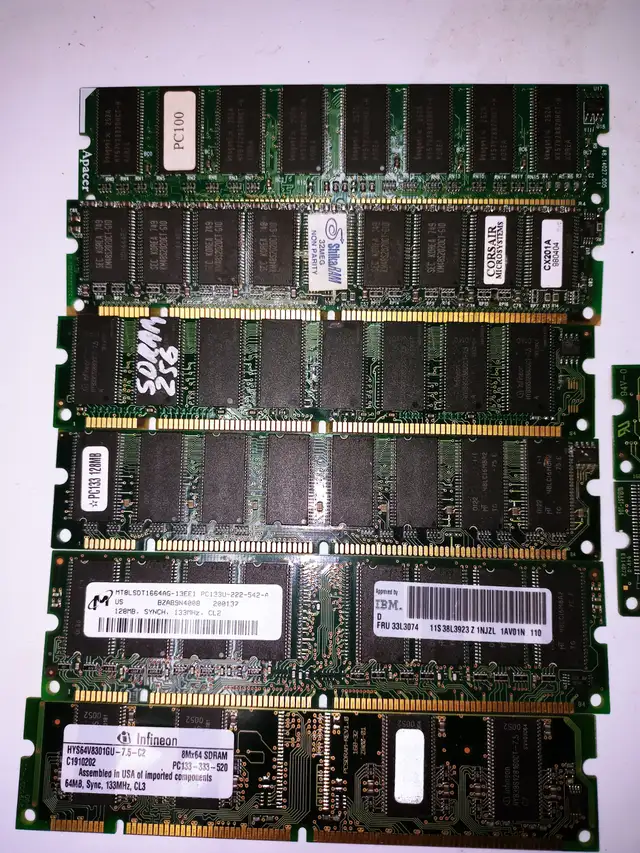 Old RAM (DRAM) – SDRAM, DDR, DDR2 from $5.00 in System Components in Mississauga / Peel Region - Image 9