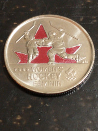 2009 Canada colourized uncirculated quarter KM #1064a