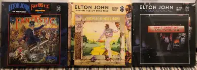 NEW ROCK SAWS ELTON JOHN 500 PIECE PUZZLES (LOT OF 3), View more
