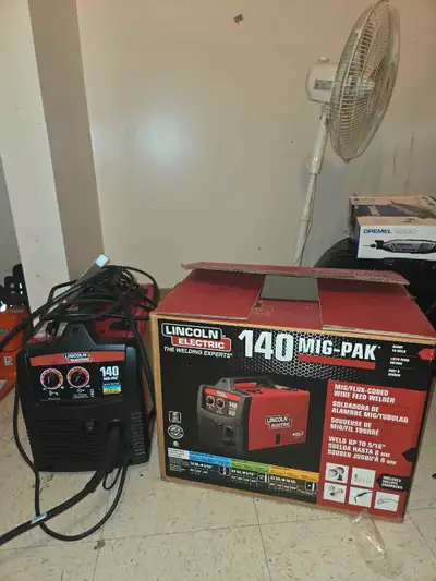 lincoln mig 140 welder, View more