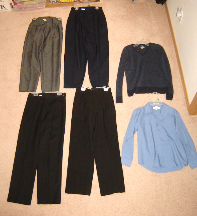 Dress Shirts & Pants - sz 6, 10, 12, 14, 16, 18, men's 14.5, 15 in Kids & Youth in Strathcona County - Image 4
