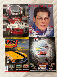 Livres Jacques/Gilles Villeneuve - Programme NASCAR