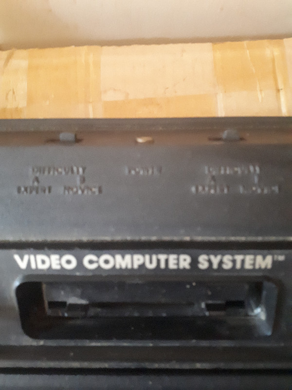 Atari 2600 Video Game Console With Joysticks/TV Adapter in Older Generation in London - Image 3