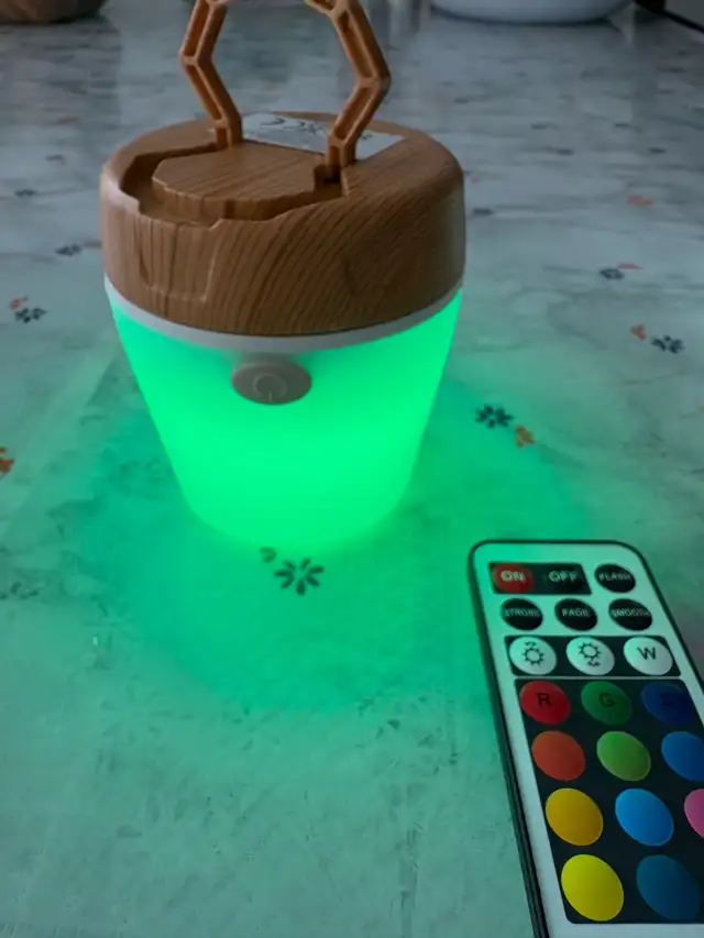 RGB LED Color Changing Table Lamp with Remote in Indoor Lighting & Fans in Kitchener / Waterloo - Image 3