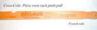 Vintage Coca-Cola push-pull stick for safe baking oven rack use