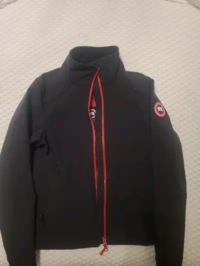 Like new. Fits a bit large so would say it is more of a size small than xs but again, depends on hei...