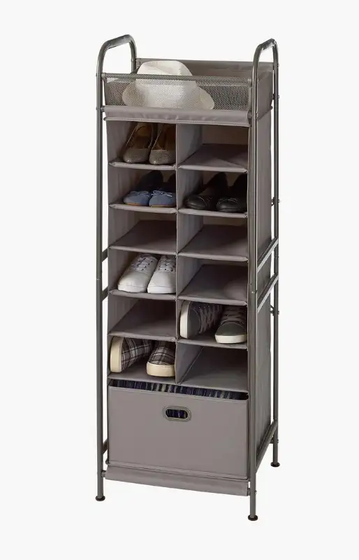 New Vertical Cubby 12 Compartment Organizer with Drawer in Storage & Organization in Calgary - Image 3