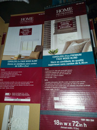New Cordless blinds, Assorted sizes/colours. $30, $40 & $50