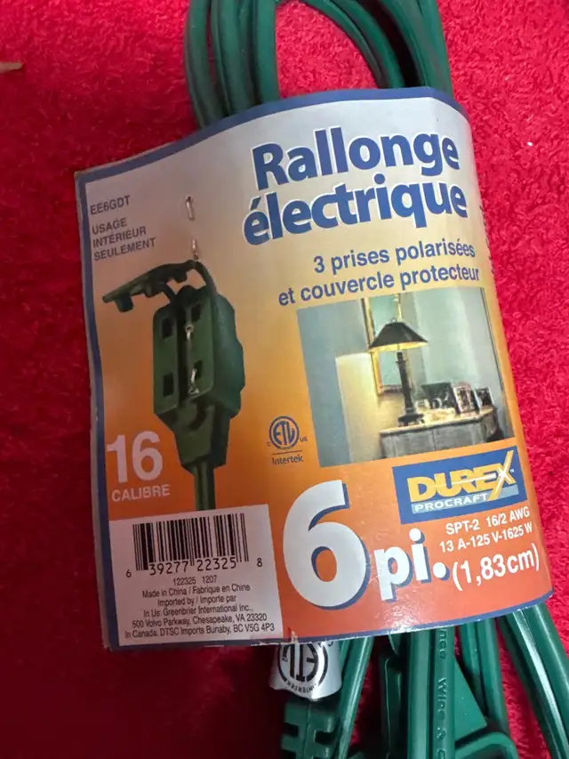 Durex Extension Cords65604225568385121