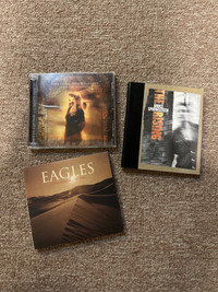 Set of 3 music CDs - Eagles Bruce Springsteen Loreena Mckennitt