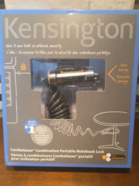 Kensington K64576US ComboSaver Portable Notebook Computer Lock