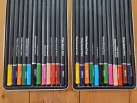 Colored pencils 12 pcs oil based 2 packages